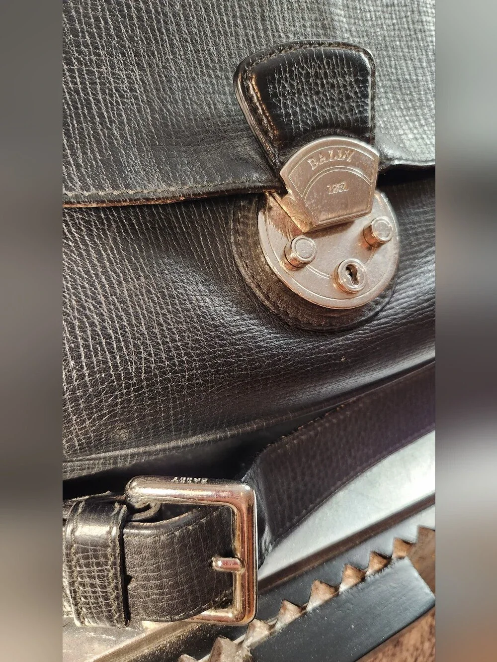 Bally Laptop Bag - Italian Leather Briefcase